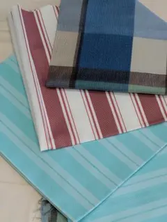 A573 プリント柄 100cm×50cm　コットン100%　3枚