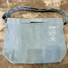ベイフロー　デニム　マチ有り　ショルダーバック