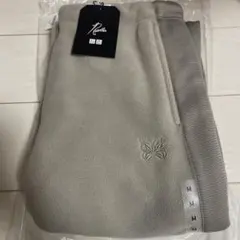 【完売品】needles✖️UNIQLO フリースパンツ Mサイズ ベージュ