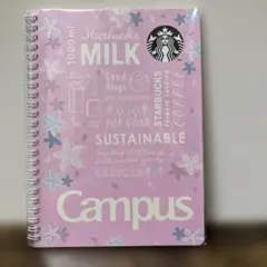 スターバックス　キャンパスリングノート　桜のサムネイル