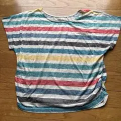 on the couch マルチボーダー 半袖Tシャツのサムネイル