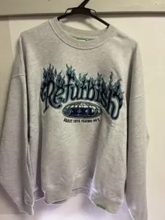 Refurbish スウェット グレー Lサイズ