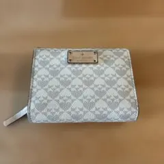 kate spade ケイトスペード　二つ折り財布 シルバー系のサムネイル