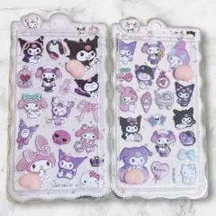 マイメロ クロミ ぷにぷにシール おしりシール 2枚セット