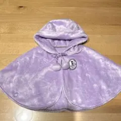 ANNA SUI mini アナスイミニ ベビーポンチョ パープル