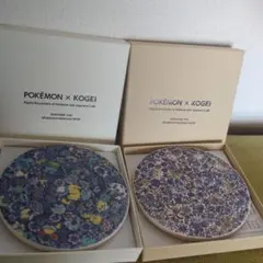 ポケモン工芸展 珪藻土コースター 万花彩 葉山有樹 未使用品 ポケモン工芸展 葉山有樹 コースター 2点セット - メルカリ