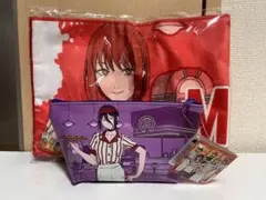 チェンソーマン ラウンドワン限定 ポーチ マフラータオル まとめ売り