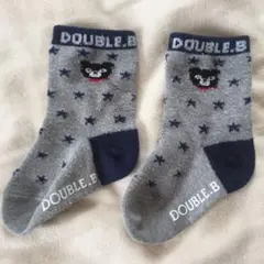 ダブルビー ベビー キッズ 靴下 11-13センチ