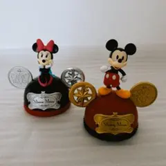 ミッキー、ミニーフィギュアセット/カプセルトイ