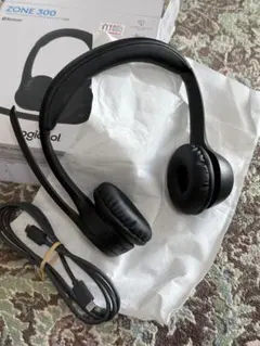 ワイヤレスヘッドセット Zone300MBK Logicool ロジクール