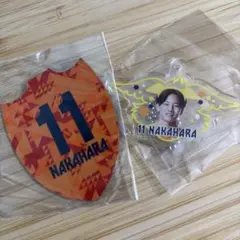 清水エスパルス　中原選手　ミニマグネット　キーホルダー　パルちゃん　ガチャ
