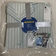 GU パペットスンスン コットンパジャマ 半袖 ショートパンツ XL