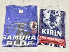 キリンビバレッジ サムライブルー Tシャツ & タオル セット