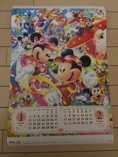 第一生命2026 ディズニーカレンダー６枚物