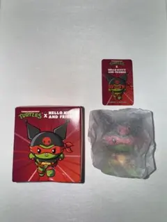 【新品未使用】マクドナルド 海外 ハッピーセット タートルズ クロミ 4