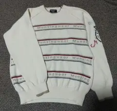 Munsingwear セーター ゴルフウェア クリーム色