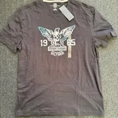 【新品】TOMMY HILFIGER 黒 半袖Tシャツ　Lサイズ