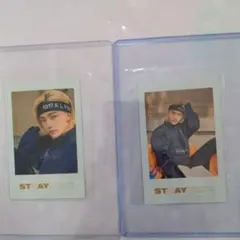 スキズ　straykids ヒョンジン　UNLOCK ポラロイド2枚セット