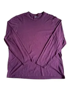 【OLD NAVY】 パープル 長袖カットソー　2XLサイズ 古着　海外