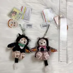新品未使用 ディズニーシー ダッフィー & シェリーメイ ハロウィン レア