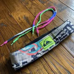 90s QUIKSILVER ヘッドバンド シューレース 靴紐 ビンテージのサムネイル