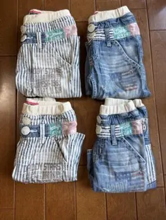 Daddy Oh Daddy ハーフパンツ 4枚セット 90cmと100cm