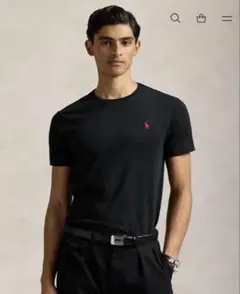 Polo Ralph Lauren TシャツBK L カスタムスリムフィット
