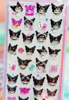 キャラクター立体シールセット