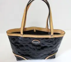 (O-19)COACH コーチ F48166 ハンドバッグ トートバッグ 黒