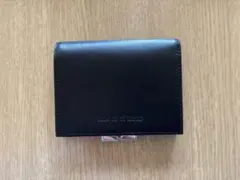黒 レザー 折り財布 COMME CA DU MODE