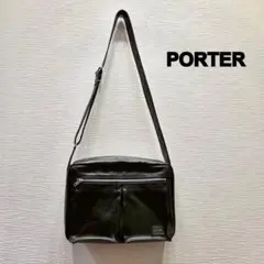 『極美品』PORTER ポーター フリースタイル　ボストンバッグ 黒 レザー FREESTYLE Dyneema LEATHER(フリースタイル ダイニーマレザー
