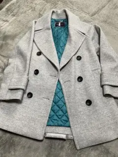 美品 グレースコンチネンタル　Diagram グレー ピーコート