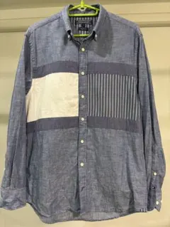 パッチワーク シャツ