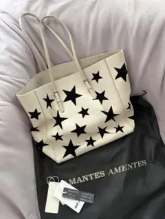 アマンテス アメンテス 星柄　スター トートバッグ