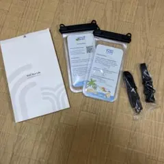 未使用YOSH 防水スマホケース 2個セット　箱付き