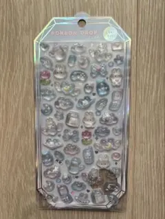 ボンボンドロップシール　みずいろボンボン　シャーベット　オリジナル　正規品