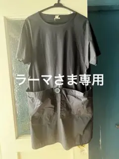 HERMES 半袖ワンピース黒のサムネイル