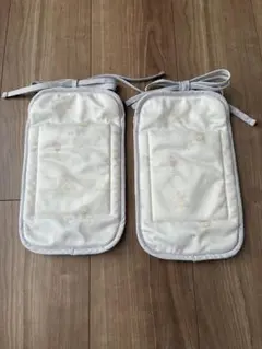 抱っこ紐　ベビーカ　背中　保冷剤入れ　2枚セットのサムネイル
