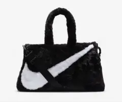 NIKE フェイクファーボアビッグスウォッシュロゴ2wayバック ファーバッグ