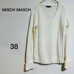 レディース MISCH MASCH アイボリー Vネック ニット サイズ38