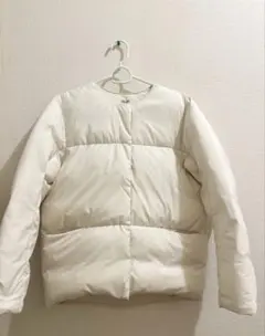 UNIQLO UNIQLO:C ライトダウンジャケット オフホワイト S