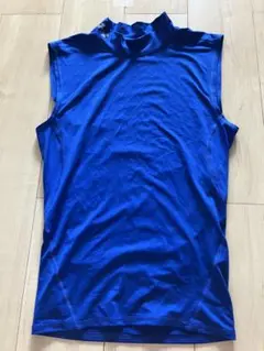 Under Armour 青 ノースリーブ アンダーシャツ