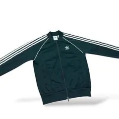 adidas ブラック ジップアップジャケット