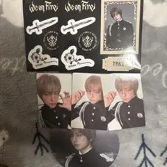 &TEAM タキ TAKI weonfire トレカ ステッカー