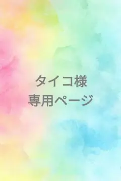 タイコ様 リクエスト 2点 まとめ商品