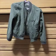キッズ 薄手ジャケット カーキ 140
