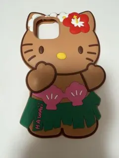 ハローキティ ハワイアン iPhone13ケース 日焼けキティ