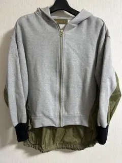 RISLEY フード付きグレージャケット