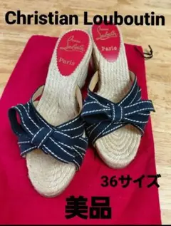 美品　Christian Louboutin サンダル クリスチャンルブタン