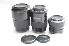SONY MINOLTA用 AF ZOOM LENS 3個セット（良品）のサムネイル